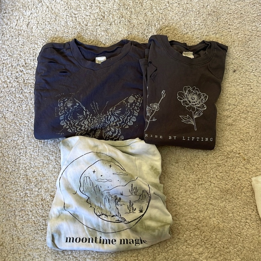 3 youth tshirts